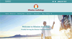 Desktop Screenshot of missionaudiology.com